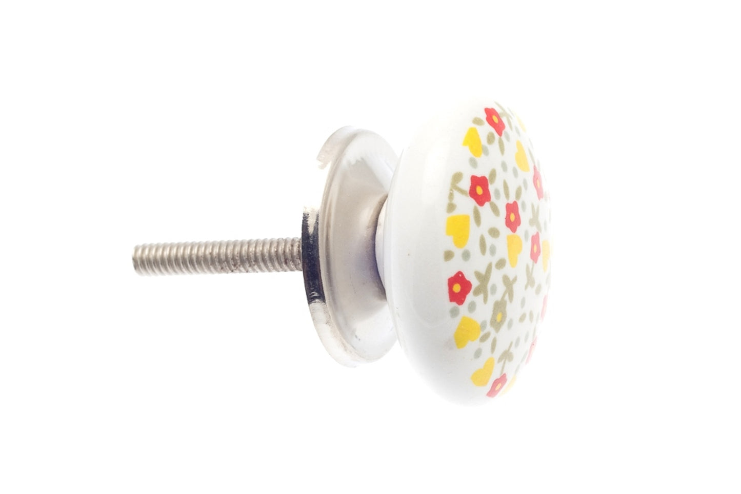 Ceramic Knob 'Cottage Garden' 38mm