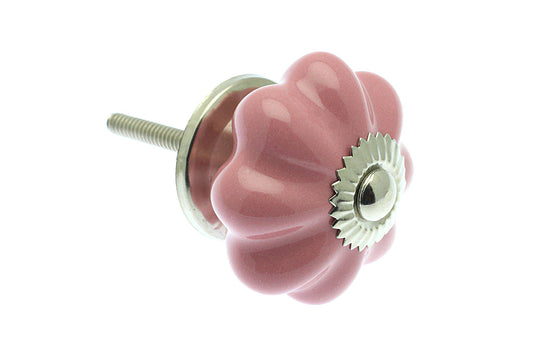 Ceramic Knob Blush Pink 42mm