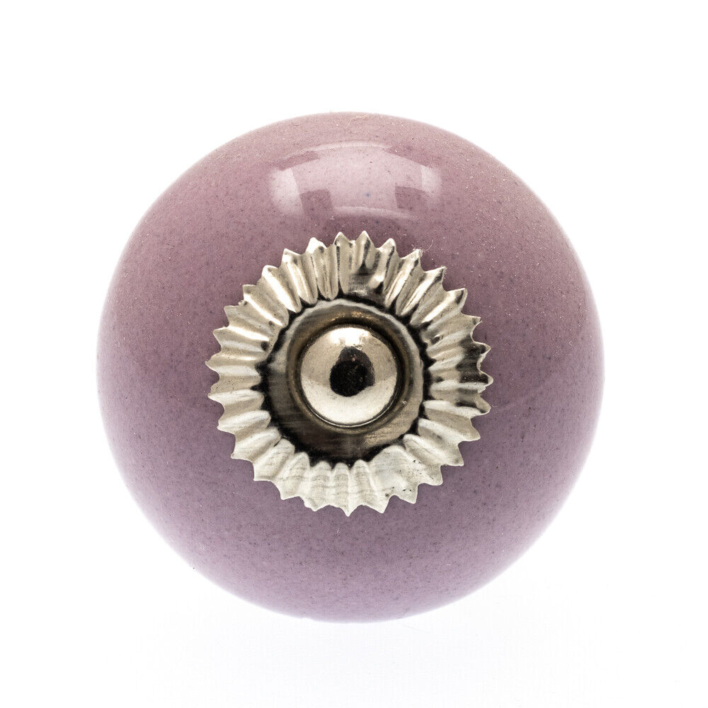 Ceramic Knob Lilac 40mm