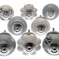 Ceramic Cupboard Knobs in 8 Pretty Shades of Grey and White
