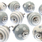 Ceramic Door Knobs Grey Collection (Set of 10)