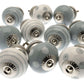 Ceramic Door Knobs Grey Collection (Set of 10)