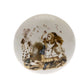 Ceramic Cupboard Knob Alice in Wonderland in Colour 'Alice and Cards'